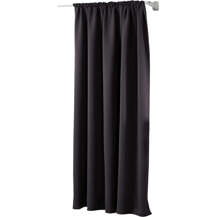 Woltu Gardine, (1 St), blickdicht, Blickdicht mit Kräuselband für Schiene, 250 g/m²
