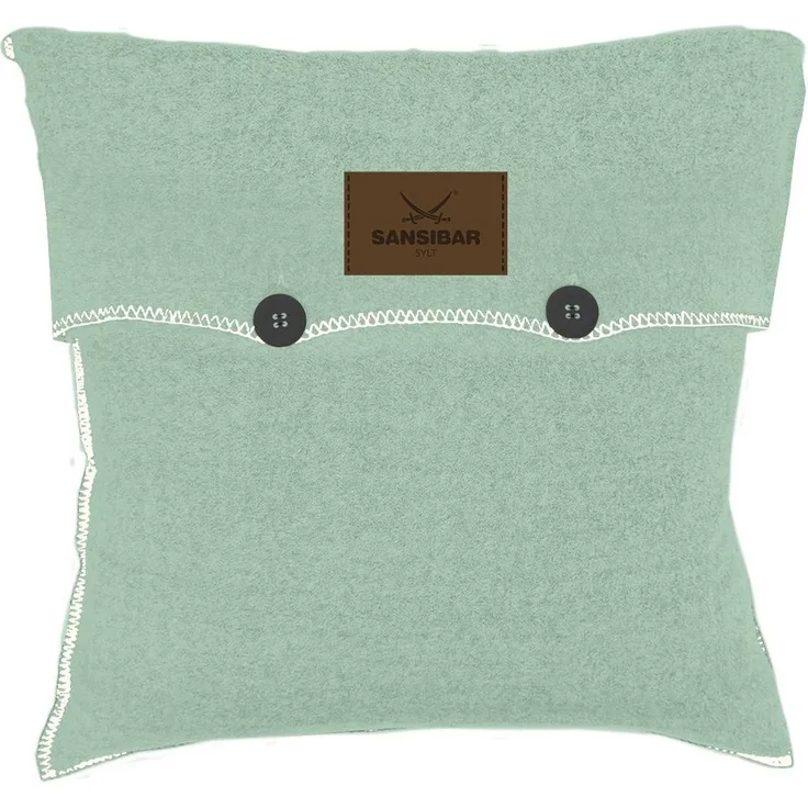 Kissenhülle SANSIBAR BL 45x45 cm grün