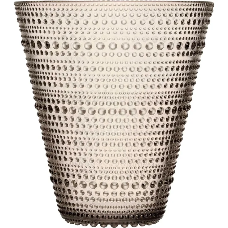 iittala Kastehelmi Vase 154 mm leinen