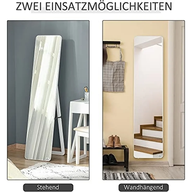 HOMCOM Standspiegel Ankleidespiegel – Bild 4
