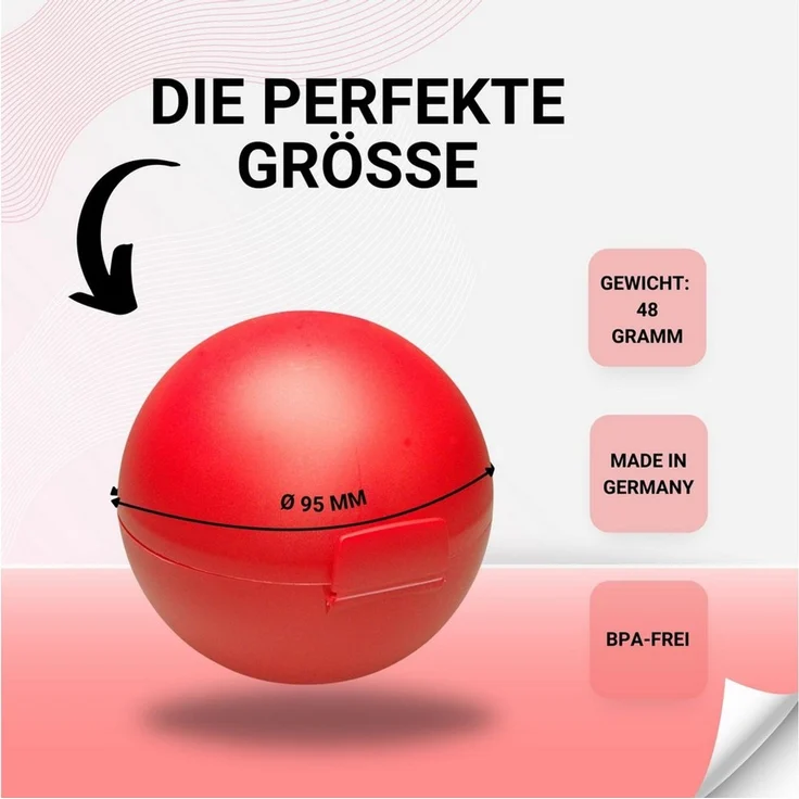 elasto Aufbewahrungsdose (1 St), Made in Germany, Kunststoff, Ø 95mm, BPA-Frei & 100% Recyclable – Bild 2