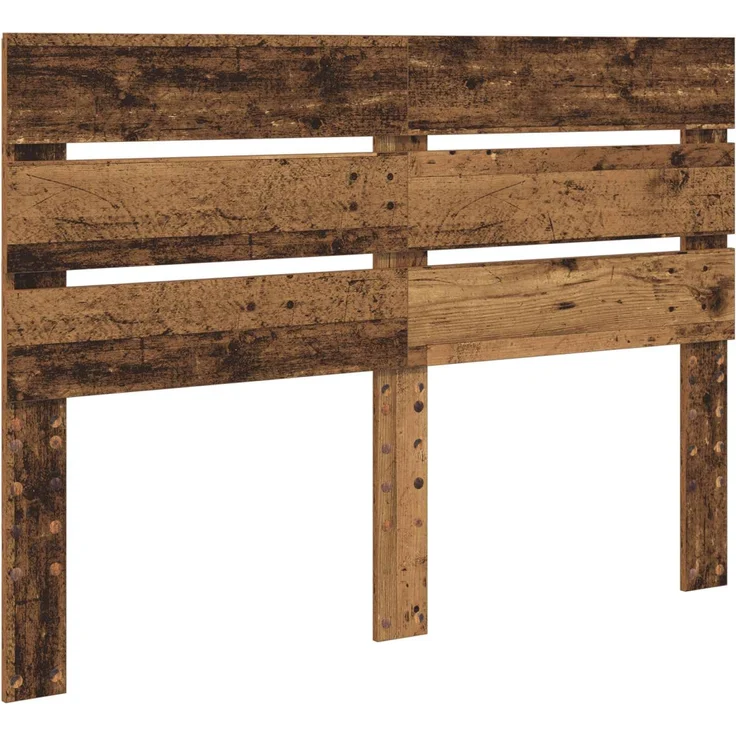 vidaXL Bettrahmen Altholz 150 x 200 cm Massives Kiefernholz 3411734 – Bild 5