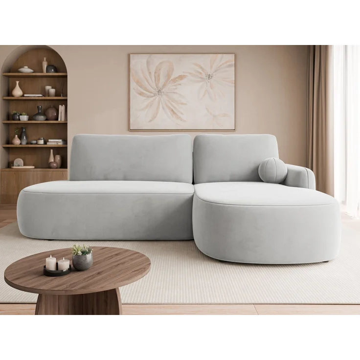 Mirjan24 Ecksofa Loridu O (Farbe: Piano 13, Seite: Rechts), 90 x 174 x 274 cm – Bild 2