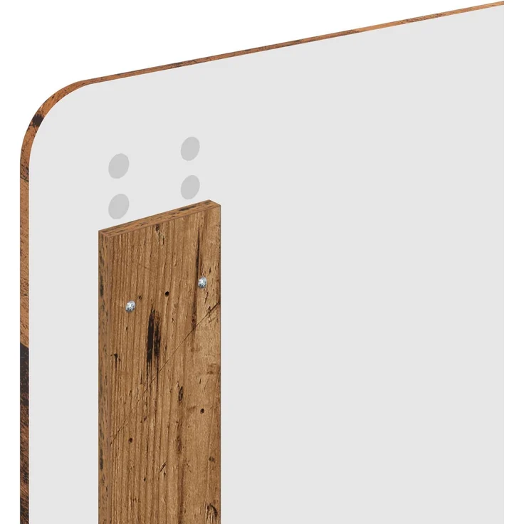 vidaXL Bettrahmen Altholz 100 x 200 cm Massives Kiefernholz 3412531 – Bild 10