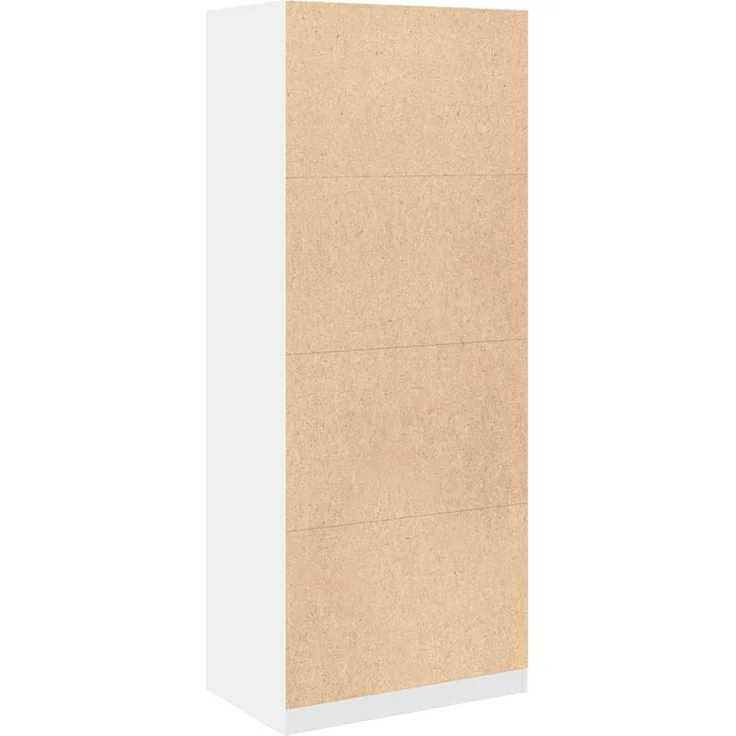 vidaXL Kleiderschrank Weiß 80x50x200 cm Holzwerkstoff 3307747 – Bild 7