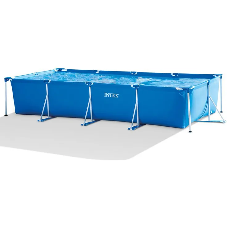 Intex 'Family IV' Frame Swimming Pool Set, blau, 450 x 220 x 84 cm, ohne Filteranlage