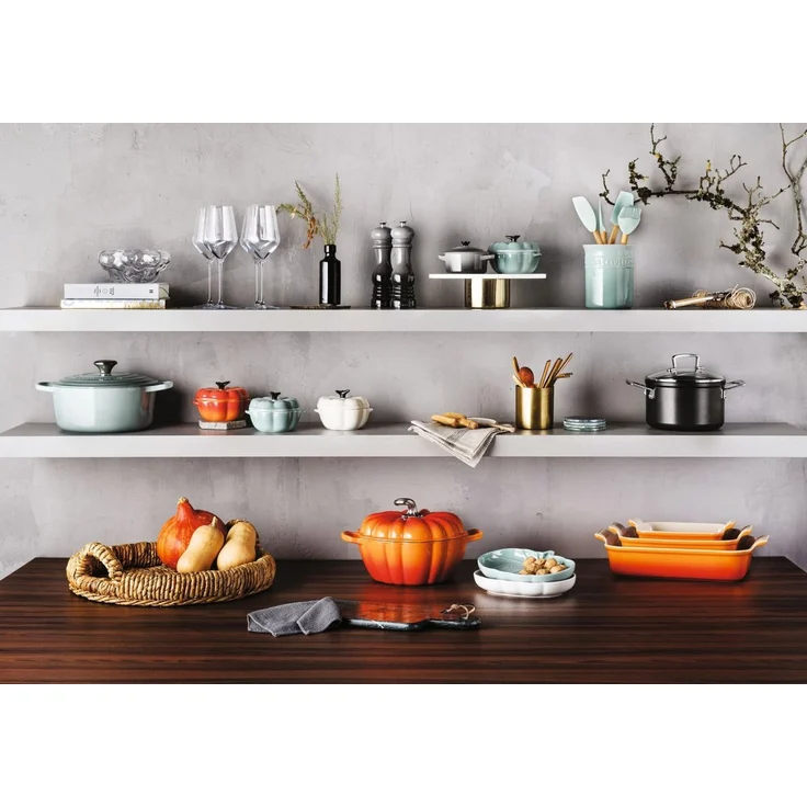 LE CREUSET Kochbesteck-Set Classic Kochkellen-Set 5tlg. Craft, 1.1 L, Sea Salt, 69003007170003 – Bild 4