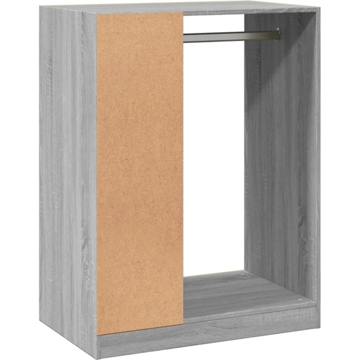 vidaXL Kleiderschrank Räuchereiche 77x48x102 cm Holzwerkstoff 840811 – Bild 7