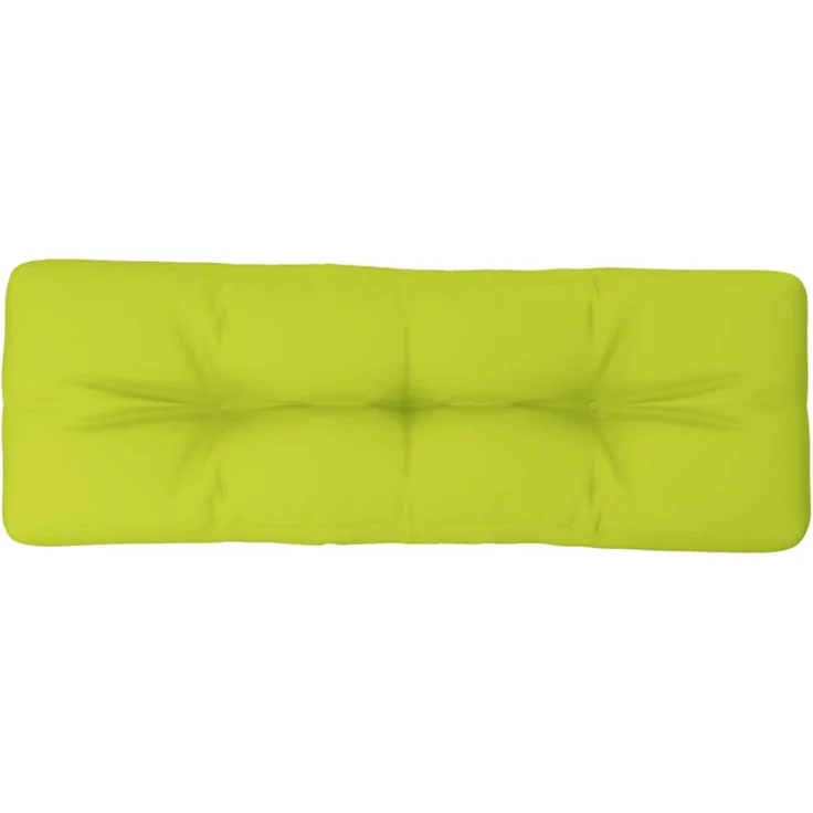 vidaXL Palettenkissen Knallgrün 120x40x12 cm Stoff 360634 – Bild 1