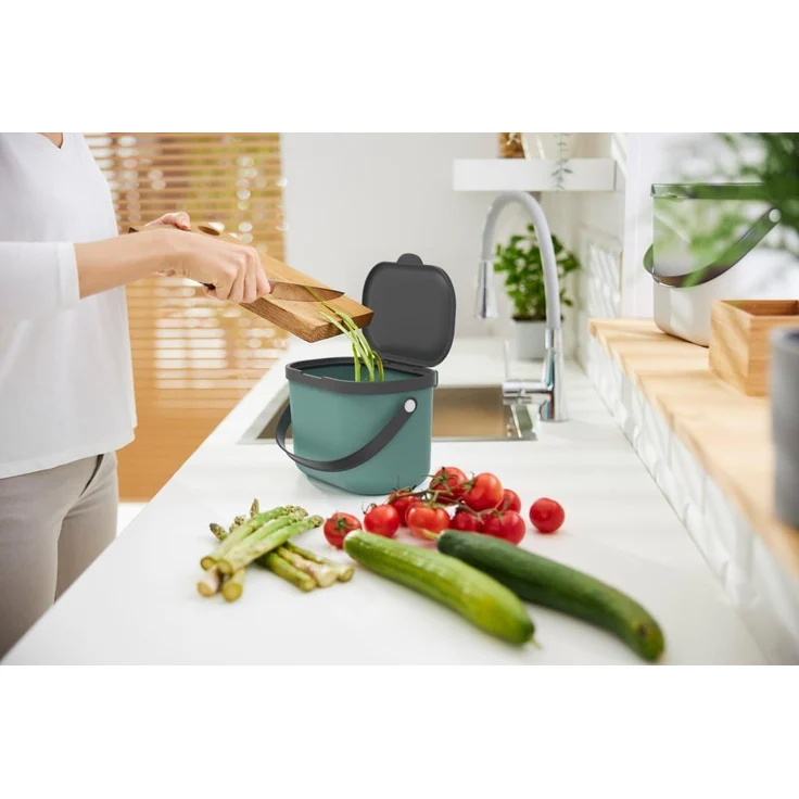 Rotho Mülltrennungssystem 3,2 L Albula mistletoe grün – Bild 2