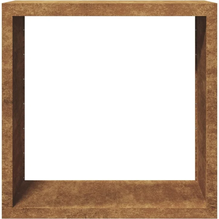 vidaXL Brennholzregal 100x40x100 cm Wetterfester Stahl 850974 – Bild 4
