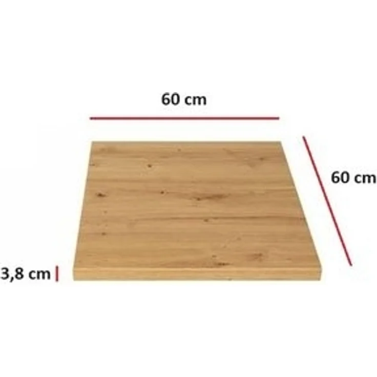 Küchen Arbeitsplatte 60 cm 38 mm Küchenzeile Küchenblock Eiche Artisan Eko Stilo – Bild 5