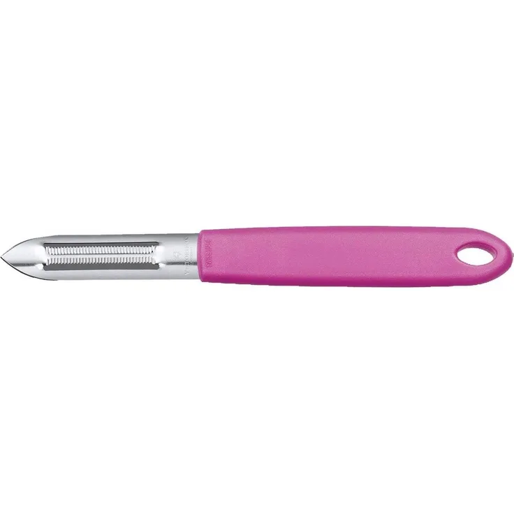 Victorinox Sparschäler Econome mit Zackenschliffklinge Pink