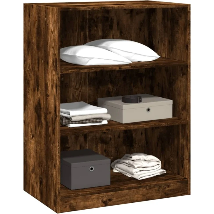 vidaXL Kleiderschrank Räuchereiche 77x48x102 cm Holzwerkstoff 840825 – Bild 4