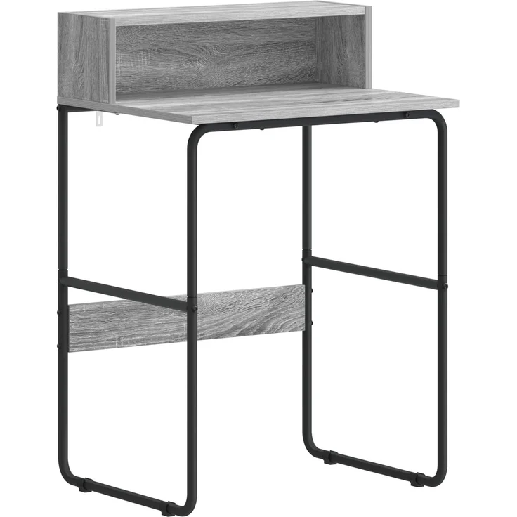 vidaXL Schreibtisch mit Stauraum Sonoma-Grau 60 x 50 x 91 cm 8008017 – Bild 2
