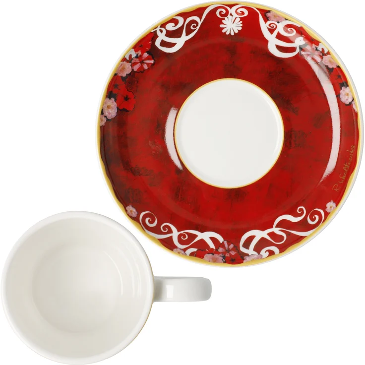 Goebel Tasse Espressotasse R. Wachtmeister -Templi dell' amore, 1-tlg, Porzellan – Bild 6