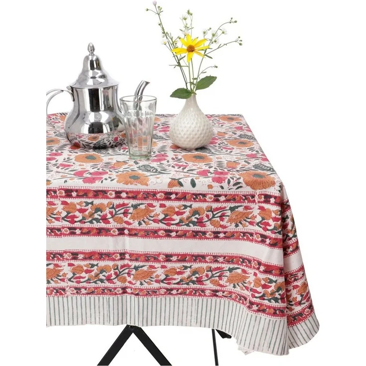 Guru-Shop Tischläufer Handbedruckte Tischdecke, Tischläufer.. – Bild 1