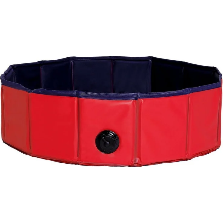 dibea Faltbarer Pool mit Ablassventil, Ø 80 x 20 cm – Bild 5