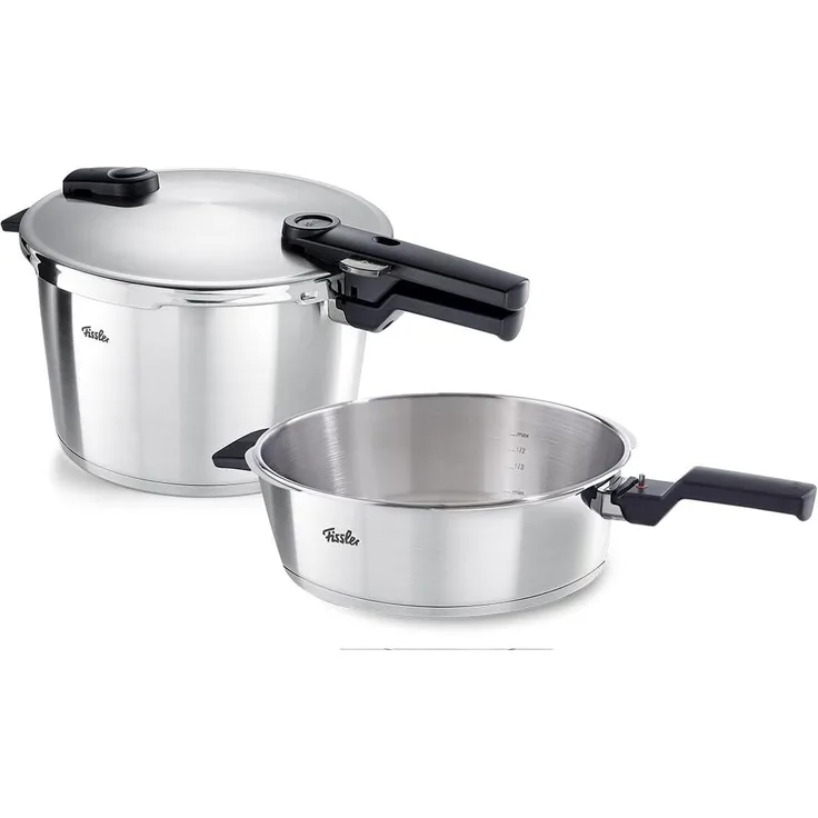 Fissler Schnellkochtopf Vitaquick Premium 8L + 4L SBP