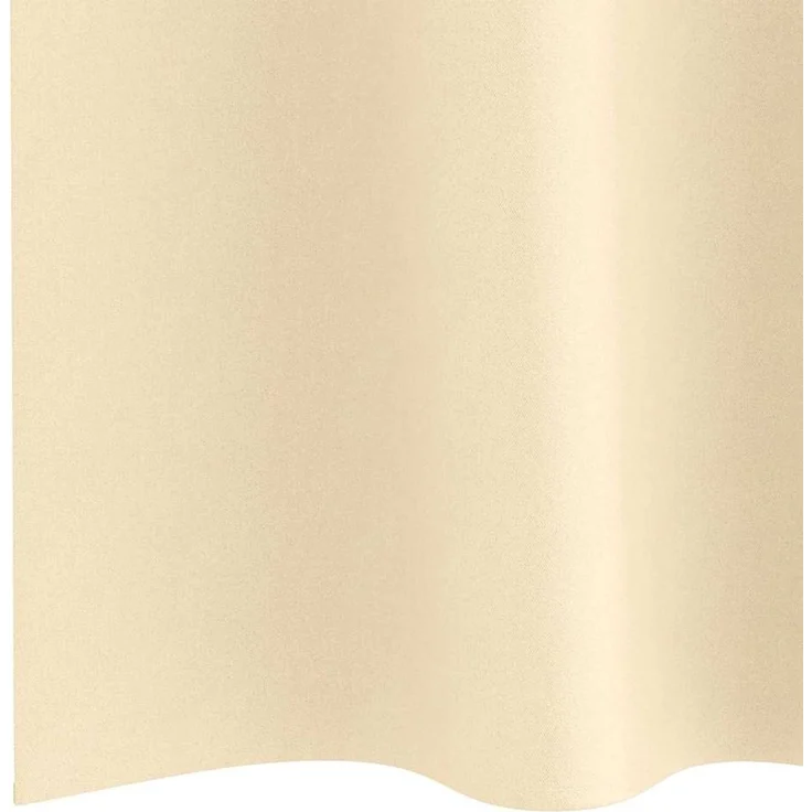 vidaXL Verdunkelungs-Vorhänge mit Ringen 2 Stk. Creme 175 x 140 cm 4107374 – Bild 6