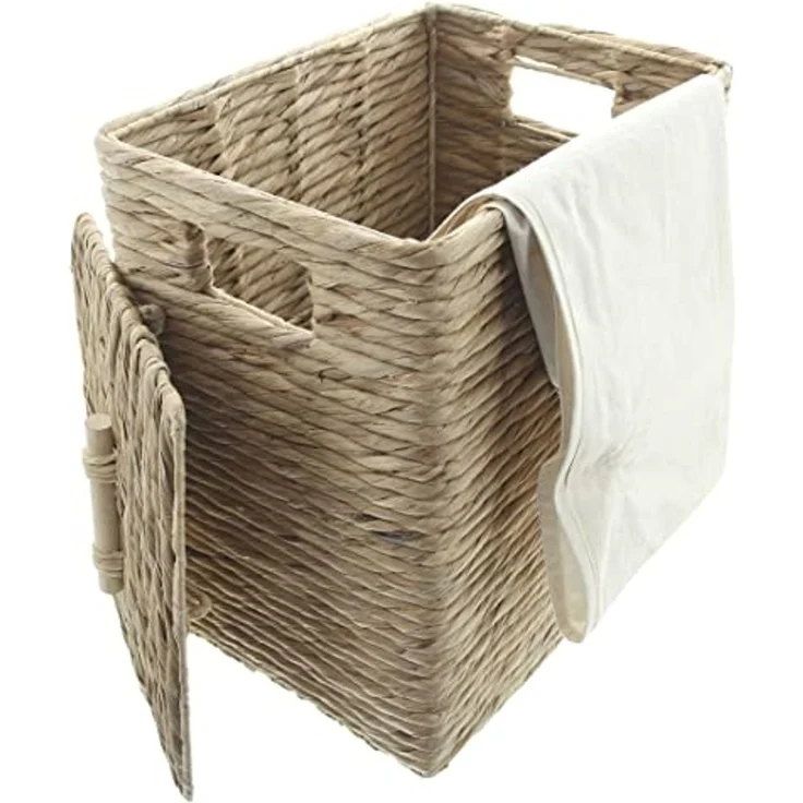 Frank Flechtwaren Wäschekorb Wasserhyazinthe 581012 Aufbewahrungskorb – Bild 3