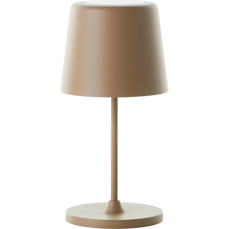 Brilliant Lampe Kaami LED Außentischleuchte 37cm cappuccino matt Metall/Bambus gold 2 W LED integriert – Bild 8