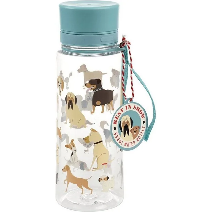 Rex London Trinkflasche Kindertrinkflasche 600 ml mit Nylongriff zur befestigung am Rucksack