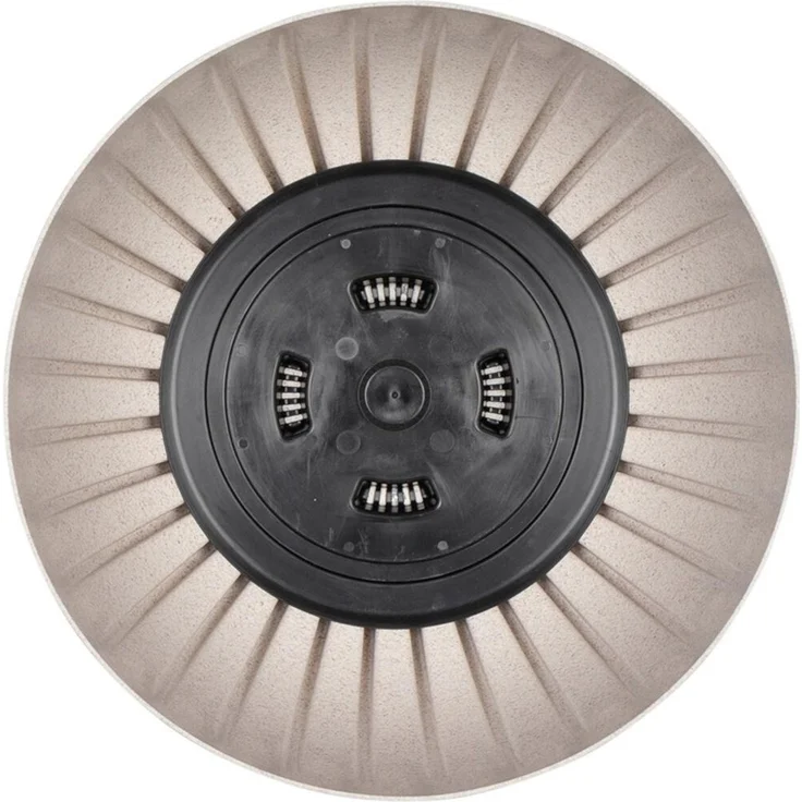 Pflanzschale PALMA 30 cm weiß aus Kunststoff Holzfaser wetterfest UV-beständig robust pflegeleicht nachhaltige Blumenschale für Innen- und Außenbereich – Bild 3