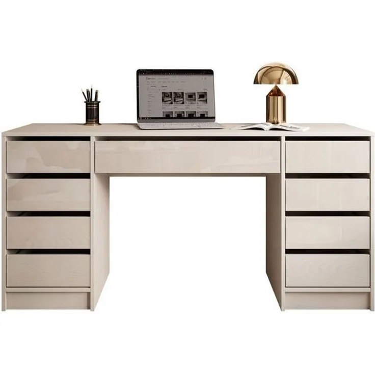 Lookway Schreibtisch MADA DOUBLE mit Schubladen (1x Schreibtisch), Breite: 157cm – Bild 4