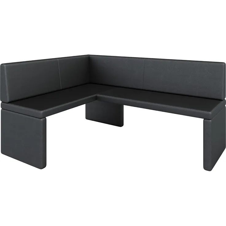 Eckbank Akiko Corner Bench - Eckbankgruppe für Ihrem Esszimmer, Küche modern, Sitzecke, Essecke. Perfekt für Küche, Büro und Rezeption. Solide und Starke Verarbeitung. (Soft 11, 128x168 cm Links)