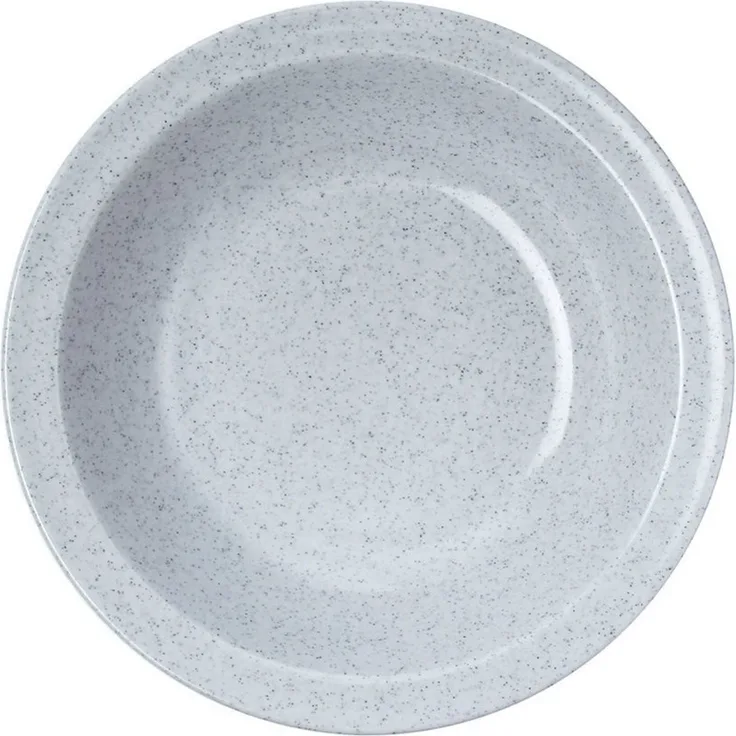 Waca Melamin Teller, 20, 5 cm Ø, tief, granit