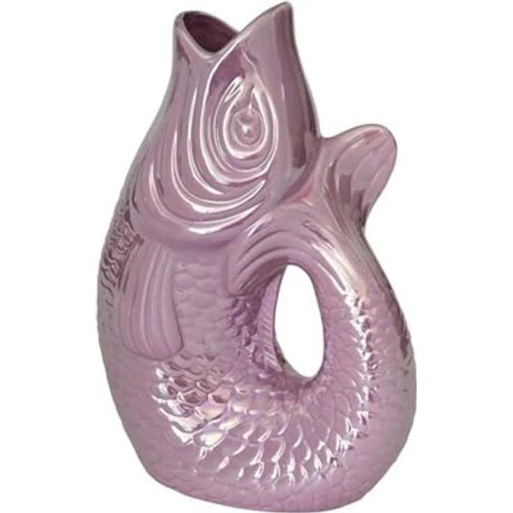 Gift Company Monsieur Carafon Fisch Vase XS rainbow violett 0,2 L – Bild 2