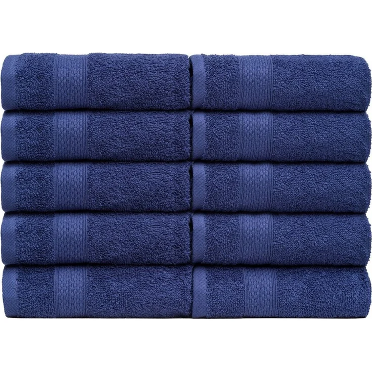 Brielle Handtuch Set Brielle Guest Towel Set - 10 pcs Navy blue 30x50 cm – Bild 2