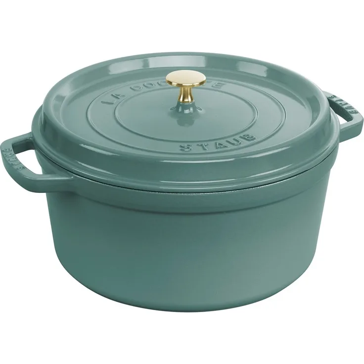 Staub Staub runder Gusseisentopf 6,7l Eukalyptus 1023970