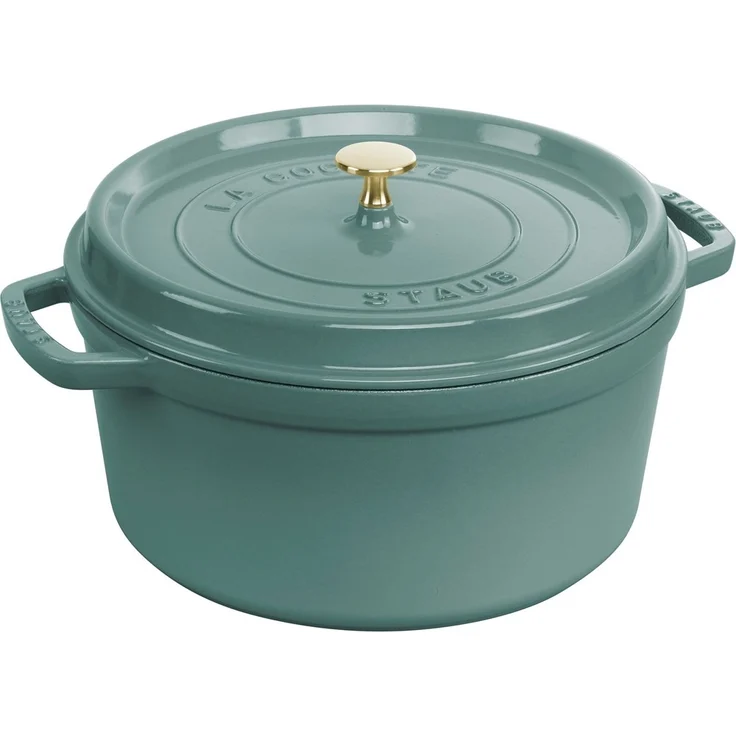 Staub Staub runder Gusseisentopf 6,7l Eukalyptus 1023970