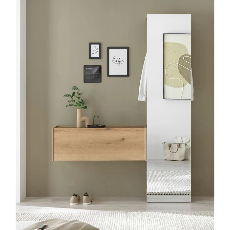 Garderobe Center in Eiche 50 x 200 cm – Bild 5