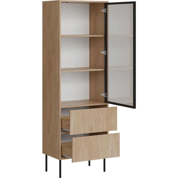 Wohnzimmer-Set Domi I (Farbe: Eiche Cremona) – Bild 5