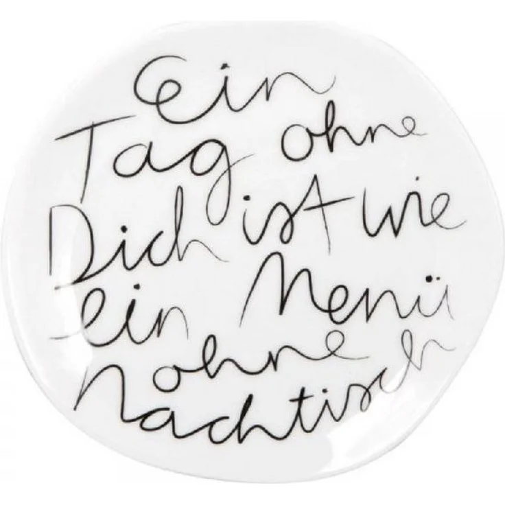 Räder Frühstücksteller Design Teller Klein Ein Tag Ohne Dich (14 cm) – Bild 2