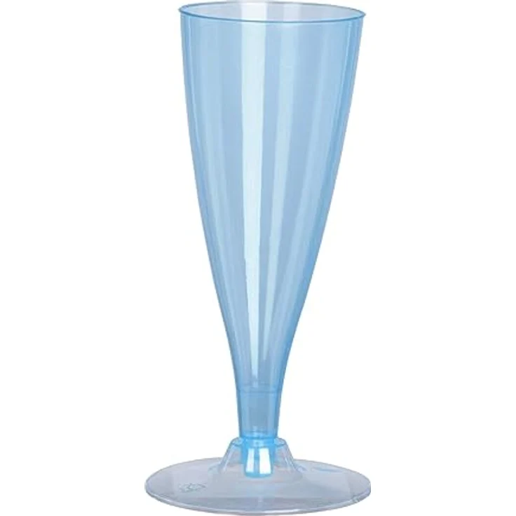 HAC24 Sektglas Plastik Sektglas 130 ml Champagnerglas Sektkelch Plastikglas, 16-tlg, Kunststoff, Wiederverwendbar – Bild 2