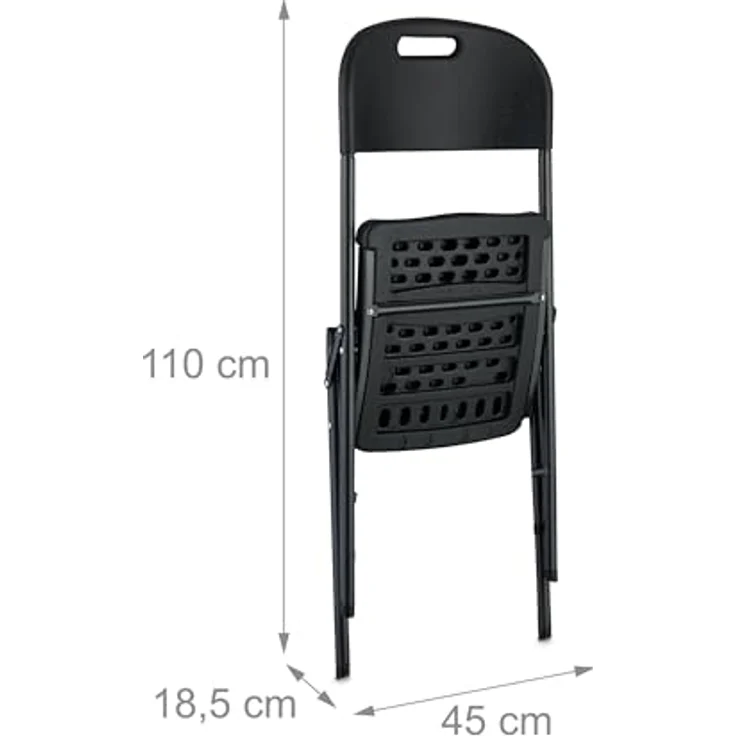 Klappstuhl für Garten im 2er Set – Bild 5