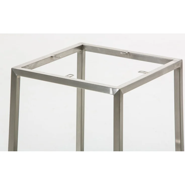 Barhocker BIDAN - Stoff Dunkelgrau 37x37x85 cm | Barstuhl Mit Lehne Tresenhocker Tresenstuhl Kneipenhocker Kneipenstuhl – Bild 5