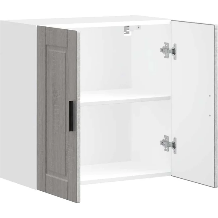 vidaXL Küchen-Hängeschrank Porto Grau Sonoma Holzwerkstoff 854063 – Bild 4