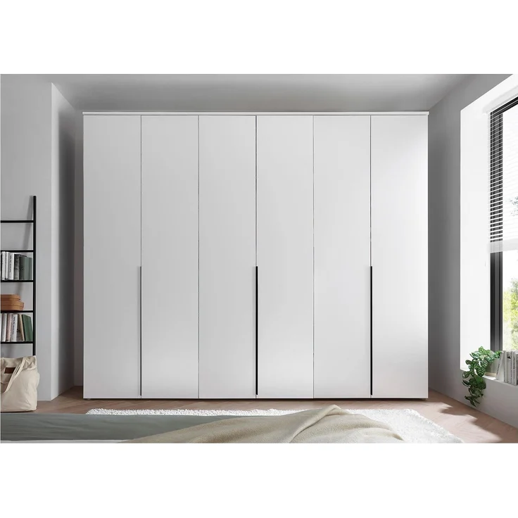 Kleiderschrank Konstanz / Kevo, Holzwerkstoff, Anthrazit, 270 x 225 x 52 cm – Bild 6