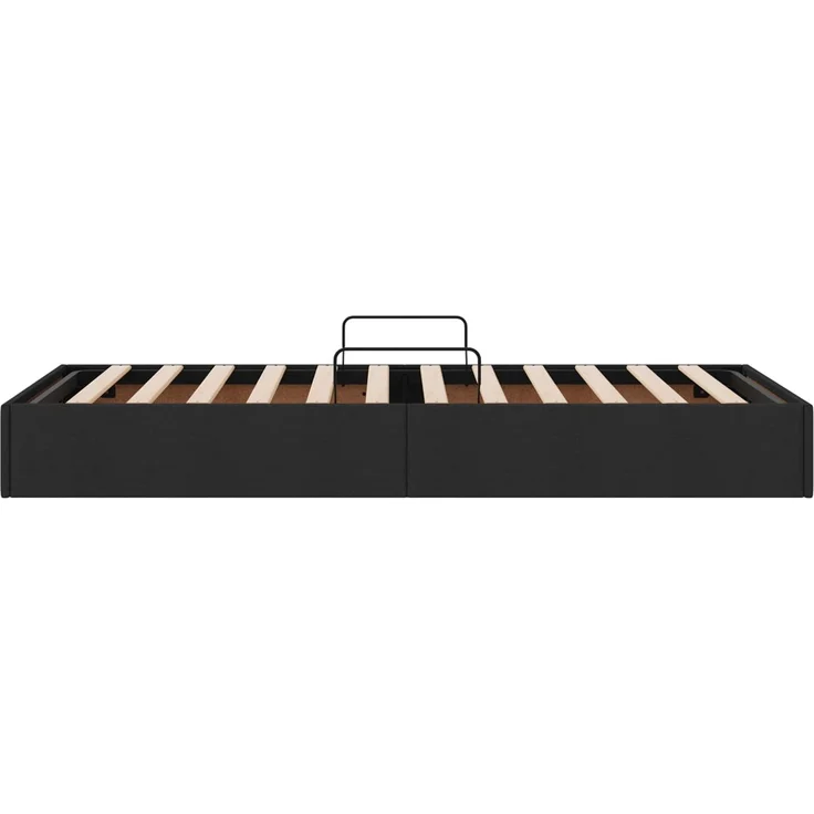 vidaXL Ottoman Bettgestell mit Speicher Schwarz 90 x 200 cm Stoff 3442798 – Bild 8