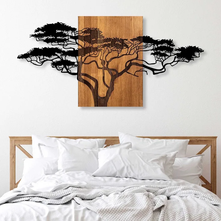 Wallity Wanddekoobjekt 50% WOODEN