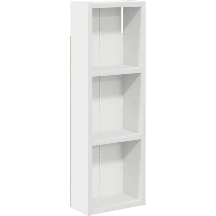 vidaXL Badezimmer-Wandschrank Weiß 20 x 10 x 60,5 cm Holzwerkstoff 889287 – Bild 2