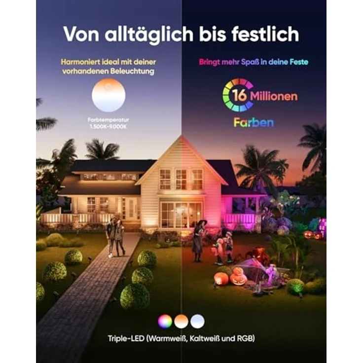 Eufy Outdoor Spot Light E10 (2 pack) Strahler Oberflächenbeleuchtung Nicht austauschbare(s) Leuchtmittel LED – Bild 2