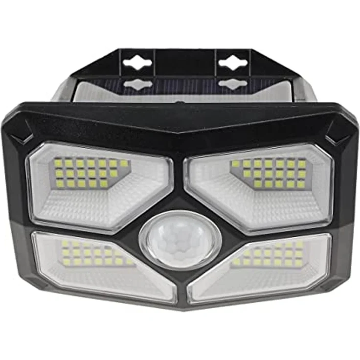 LED Solar Wandleuchte "SWL 722" PIR Bewegungsmelder, 72 LEDs, IP65 – Bild 4