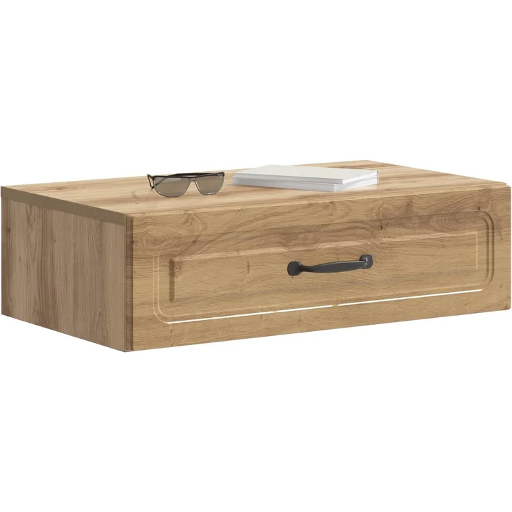 vidaXL Wandmontierter Beistelltisch Artisan-Eiche 59 x 34,5 x 17 cm 899344 – Bild 2