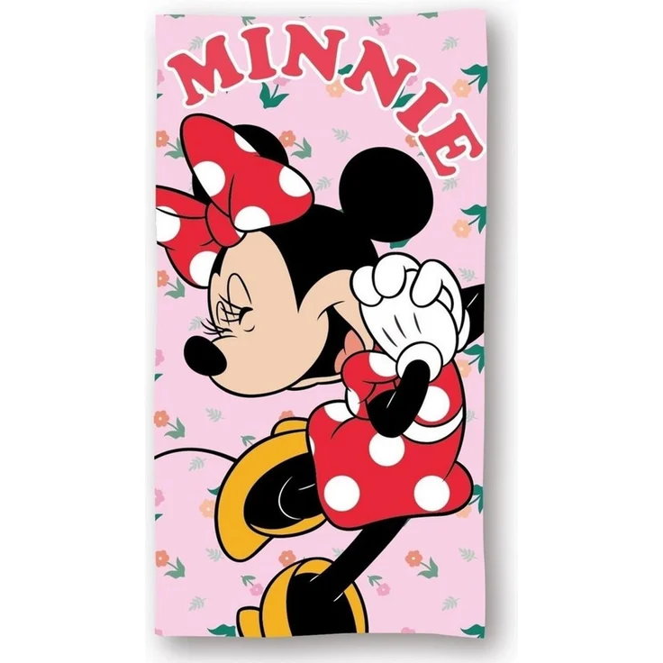 Disney Minnie Mouse Kinder Strandhandtuch – Flauschiges & schnelltrocknendes Mikrofaser-Badetuch 140x70 cm – Bild 2